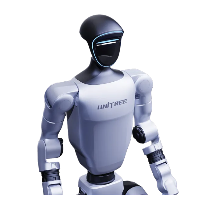 WeBots Humanoid Unitree G1 överkropp