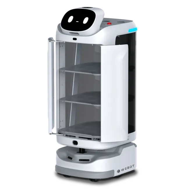WeBots room service robot SwiftBot dörrar